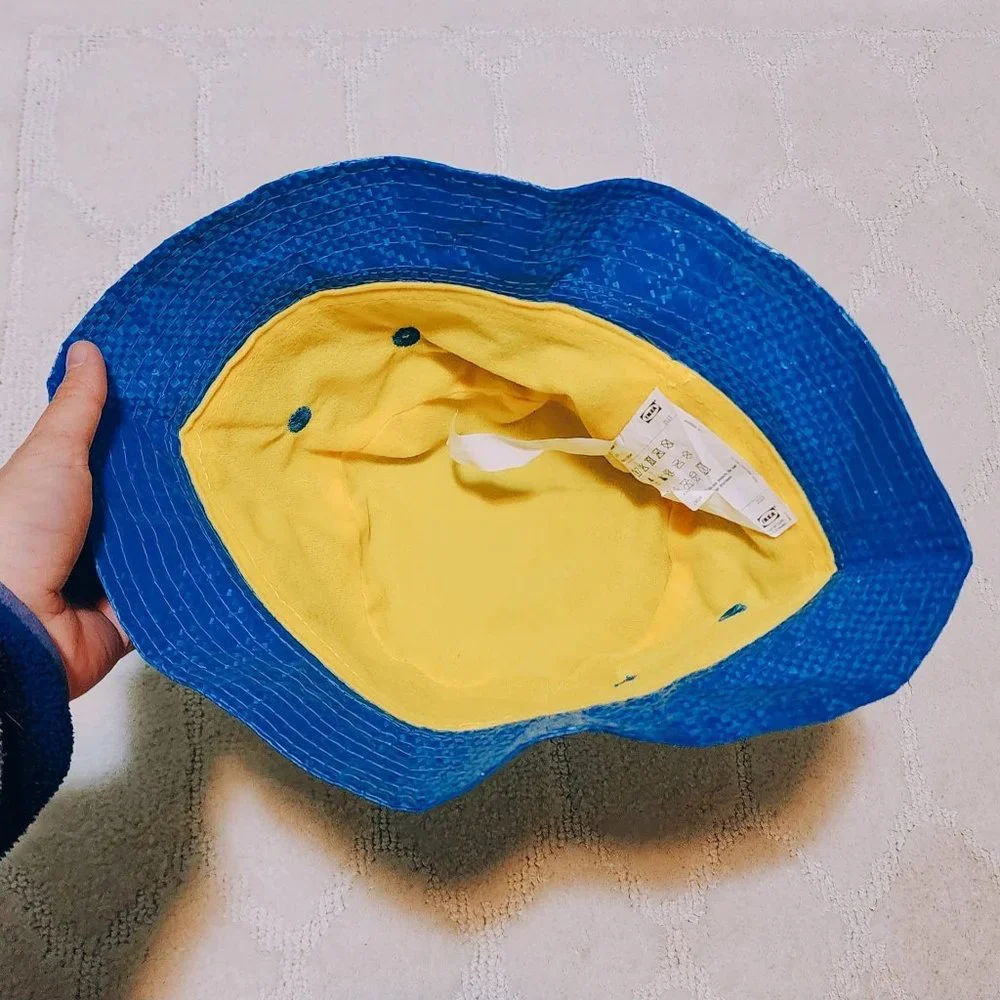 Ikea blue Knorva bucket hat OS - Picture 2 of 3